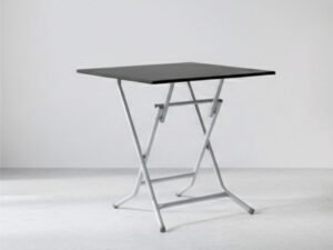 TABLE PLIANTE CARRE PVC