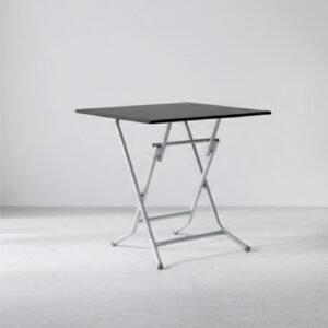 TABLE PLIANTE CARRE PVC
