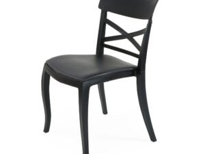 CHAISE AMIRAL CROISEE CAPITONNE ROTIN
