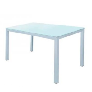 TABLE SERENA TOP EN VERRE ÉMAILLE