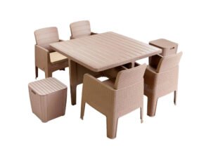 PACK SALON GAMMARTH 4PLACES (2TABOURETS_COFFRES)