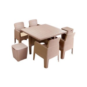 PACK SALON GAMMARTH 4PLACES (2TABOURETS_COFFRES)