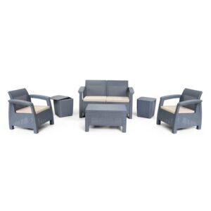 SALON CARTHAGE 6PLACES (2TABOURETS_COFFRES)