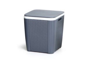 TABLE GLACIERE MULTI-USAGES ROTIN