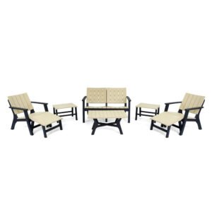 SALON CENTRAL PARK 4PLACES CONFORT BOIS