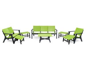 SALON CENTRAL PARK 6PLACES CONFORT BOIS