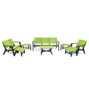 SALON CENTRAL PARK 6PLACES CONFORT BOIS