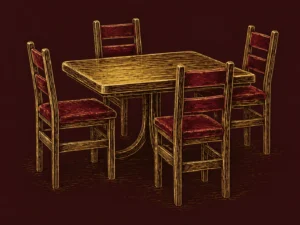 CHAISE & TABLES